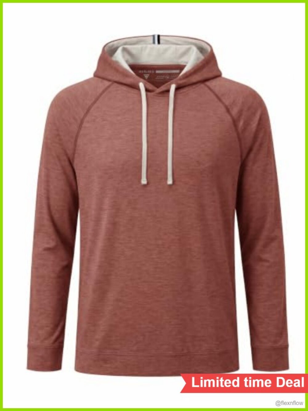 Men's Lightweight Performance Hoodie UPF 50+ 4-Way Stretch Golf Pullover